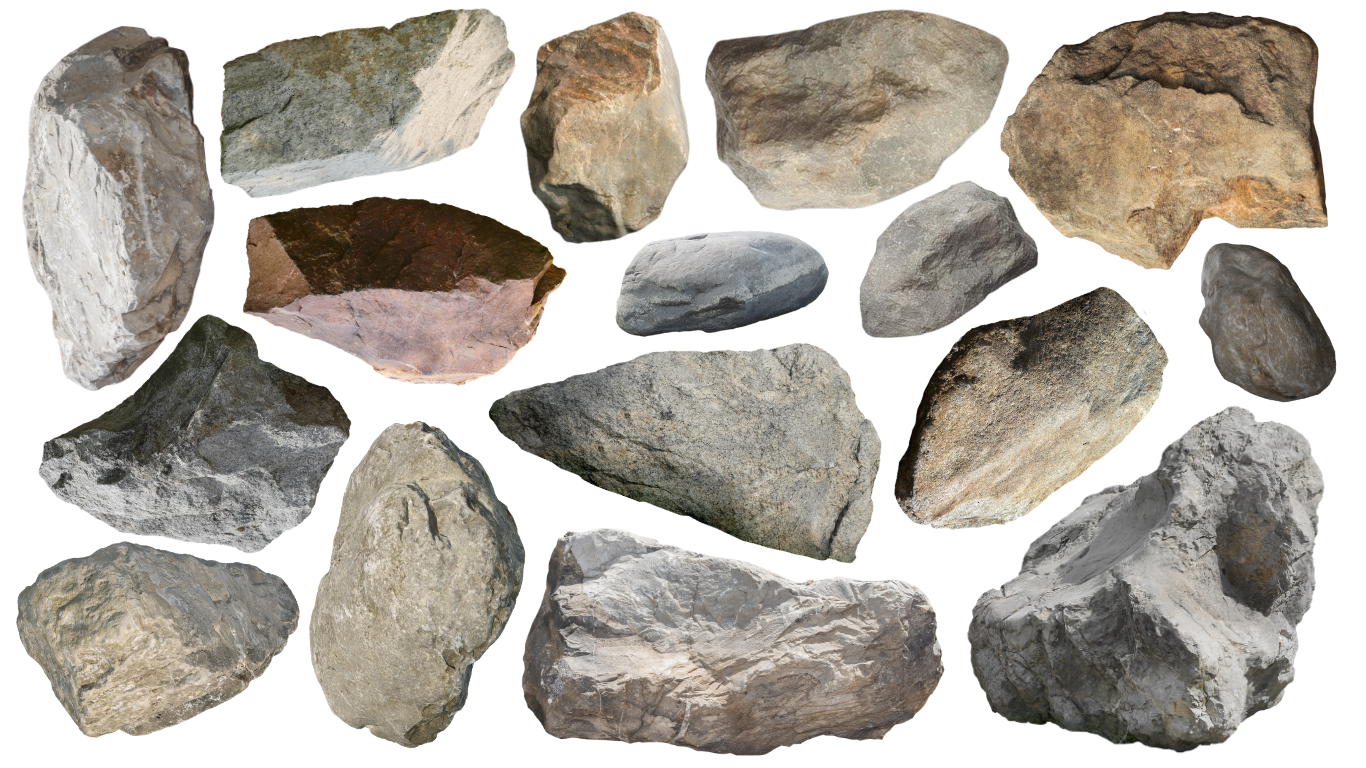 A collection of rocks